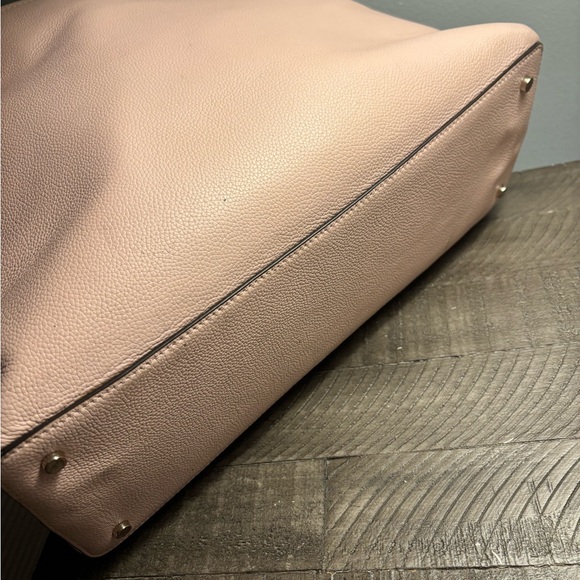 Kate Spade Blush Jordyn Medium Chain Handle Bag with Gold Chain - Picture 5 of 15